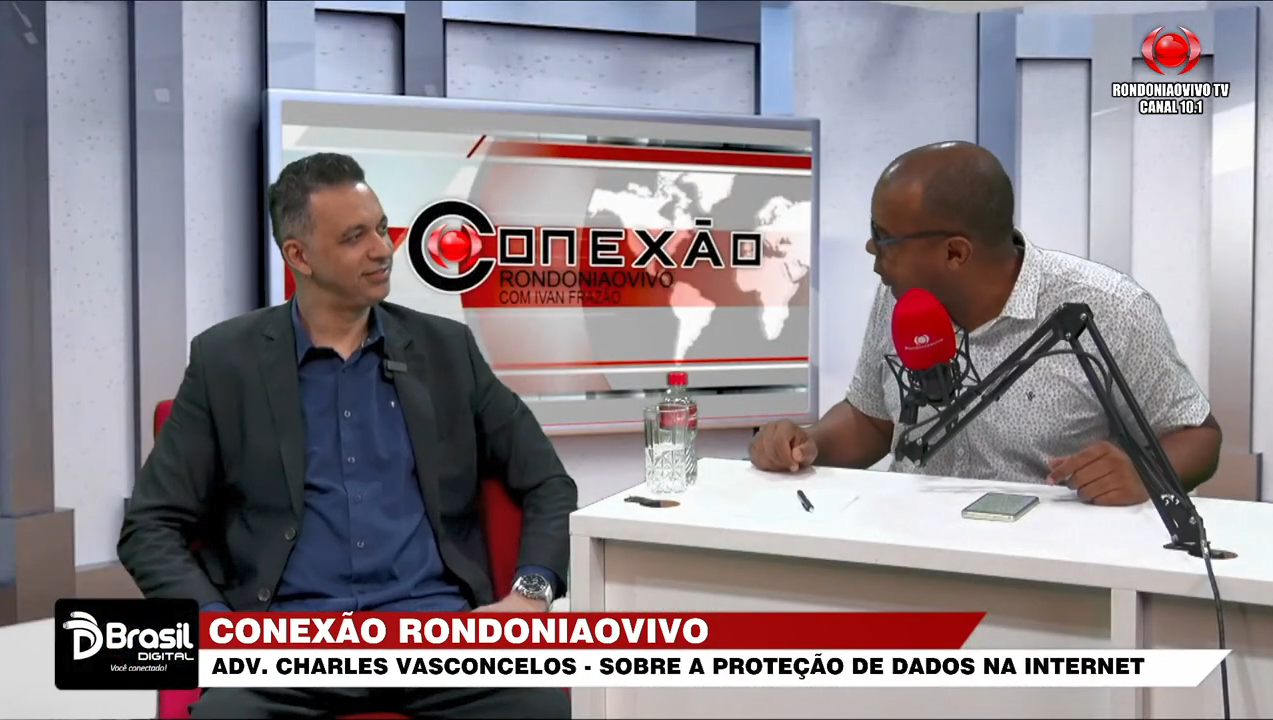 Entrevista ao CONEXÃO RONDONIAOVIVO falando sobre a LGPD vazamento de